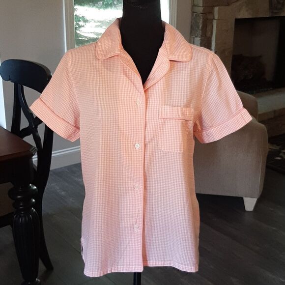 Old Navy Pink and White Button Down - Picture 1 of 5